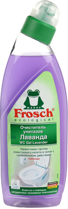 Гель для чищення унітазів FROSCH, 750мл